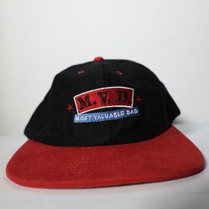 MVD Most Valuable Dad Snapback Hat Embroidery - Birthday Gift Fathers Day